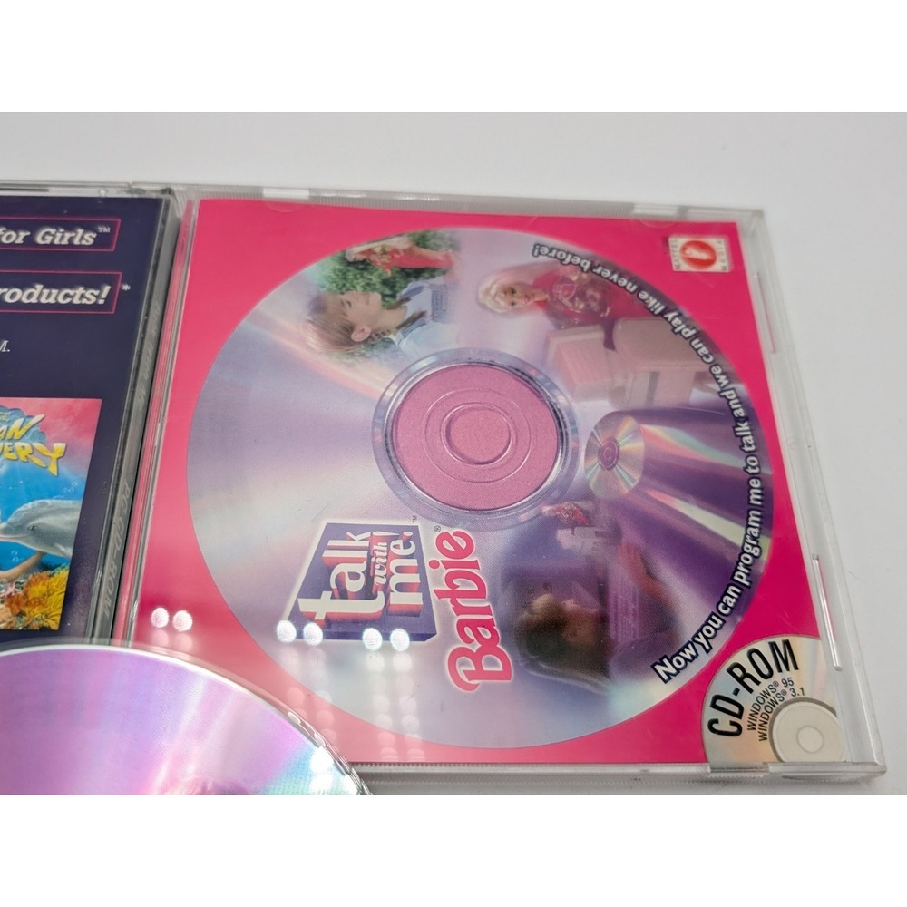 Barbie Talk With Me Interactive CD-ROM Only - Picture 2 of 5